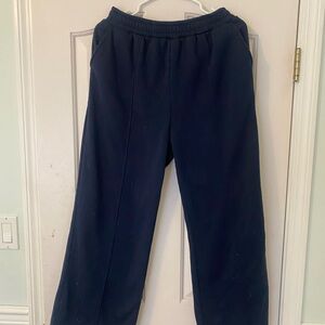 SHEIN Dark Blue Fleece Pants